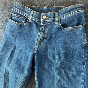Levi's 515 Bootcut Leg Jeans Women 30x29 Blue Denim Stretch Mid Rise Medium Wash